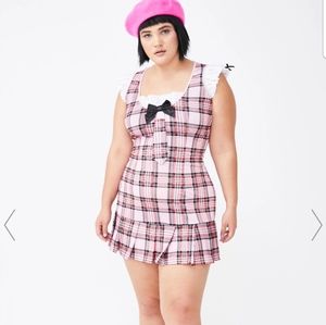 Dollskill NWT X1/X2 XL school girl set